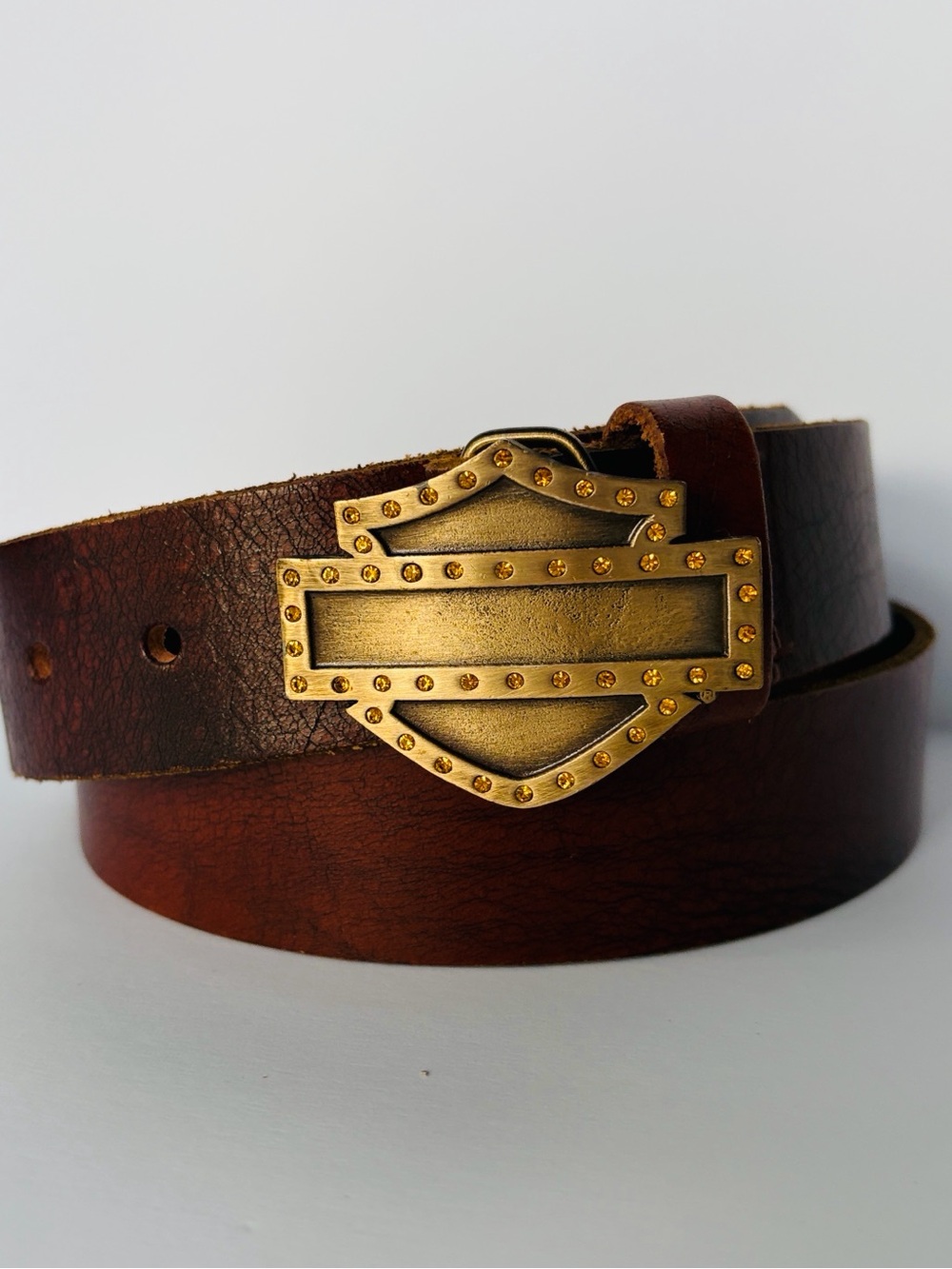 Women’s Harley Davidson Leather Belt Size 32